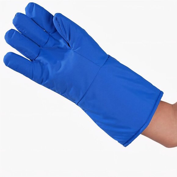 Sindayo 3M Thinsulate Cryogenic Gloves Liquid Nitrogen Protective Gloves Blue - Picture 4 of 5